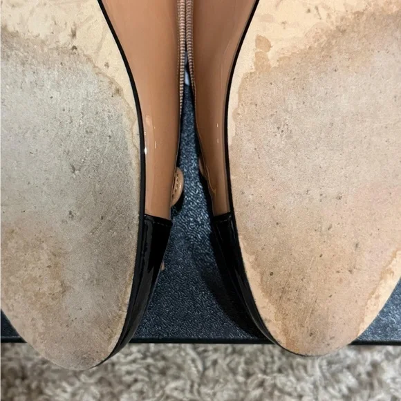 CHANEL Beige and Black Ballet Flats - Picture 9 of 9